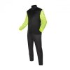 KOMBINEZON PRZECIWDESZCZOWY DWUCZĘŚCIOWY REBELHORN RAIN BLACK FLUO YELLOW XL